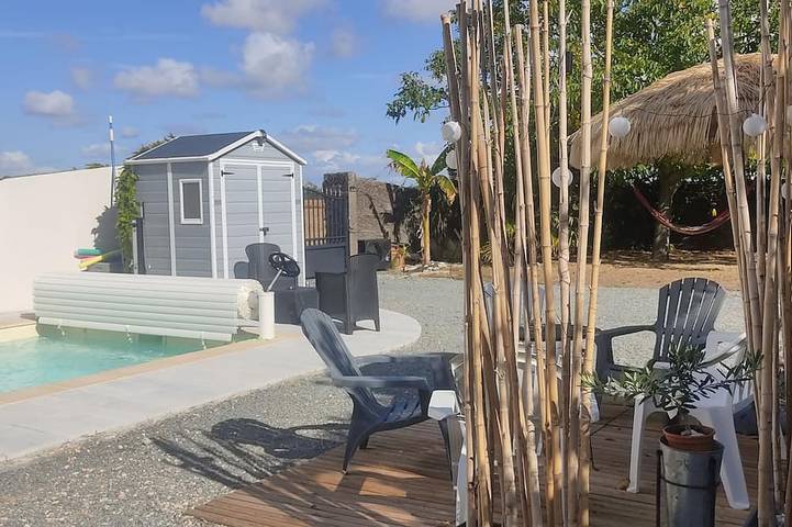 Maison de vacances pour 4 personnes, avec terrasse et jardin à Dompierre-sur-Mer