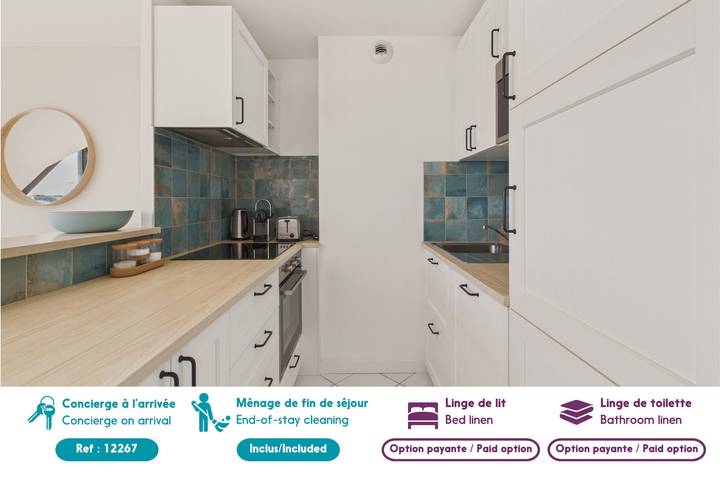 Gîte pour 4 personnes, avec balcon dans Plage du Boisvinet - 4