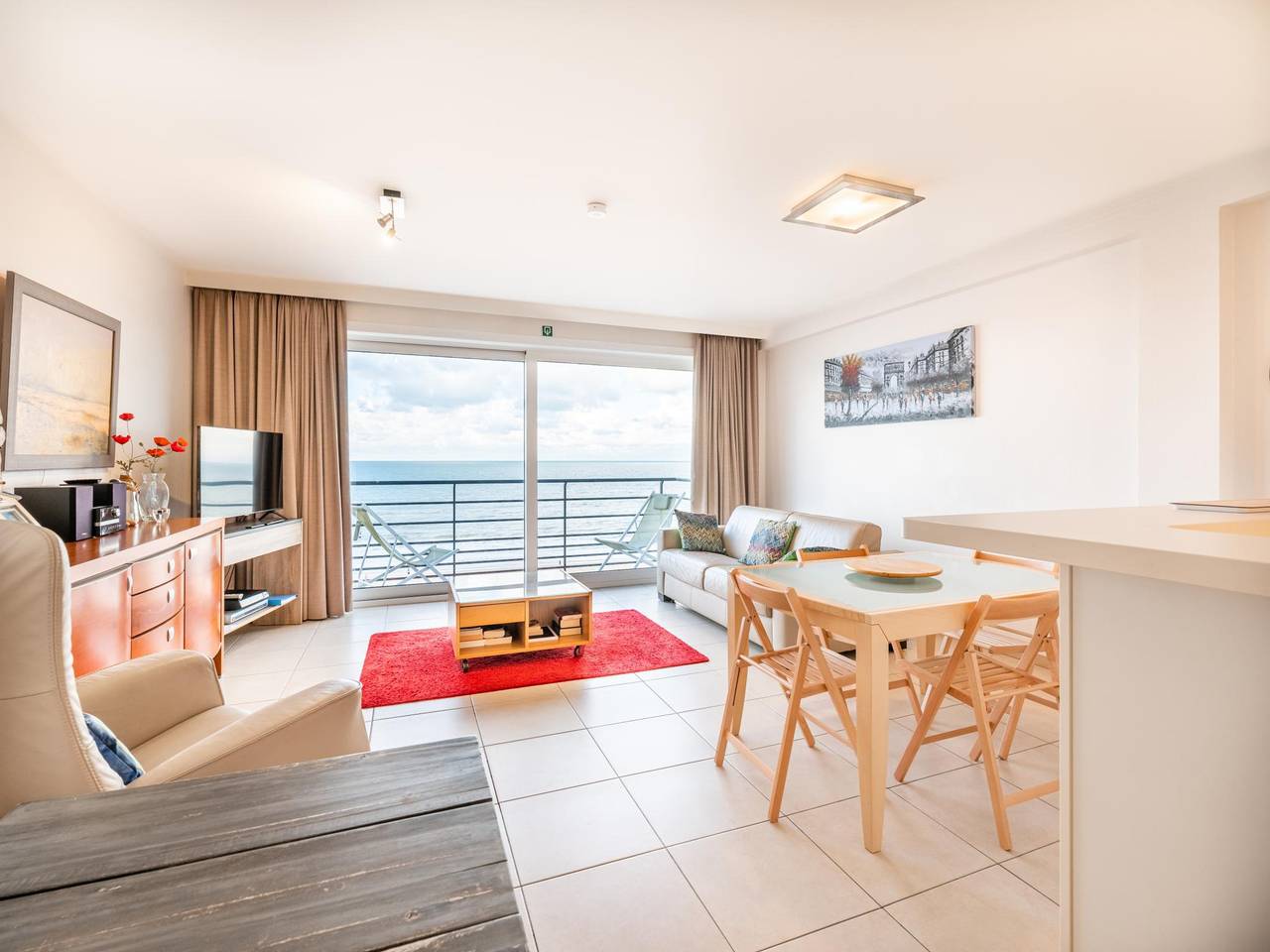 Ganze Wohnung, Schöne Wohnung mit frontalem Meerblick in Koksijde-Bad, Koksijde