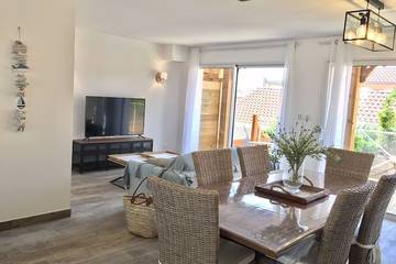 Location de vacances pour 6 personnes, avec jardin dans Plage sud (Mimizan Plage)