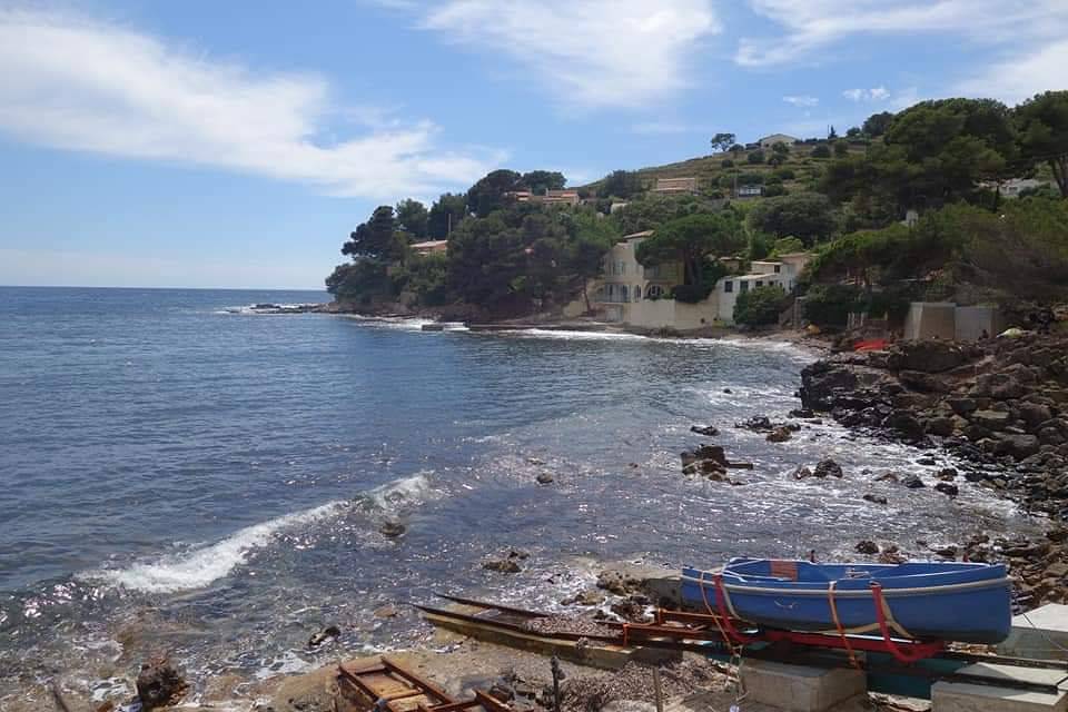 Cabanon bord de mer in Carqueiranne, Parc national de Port-Cros