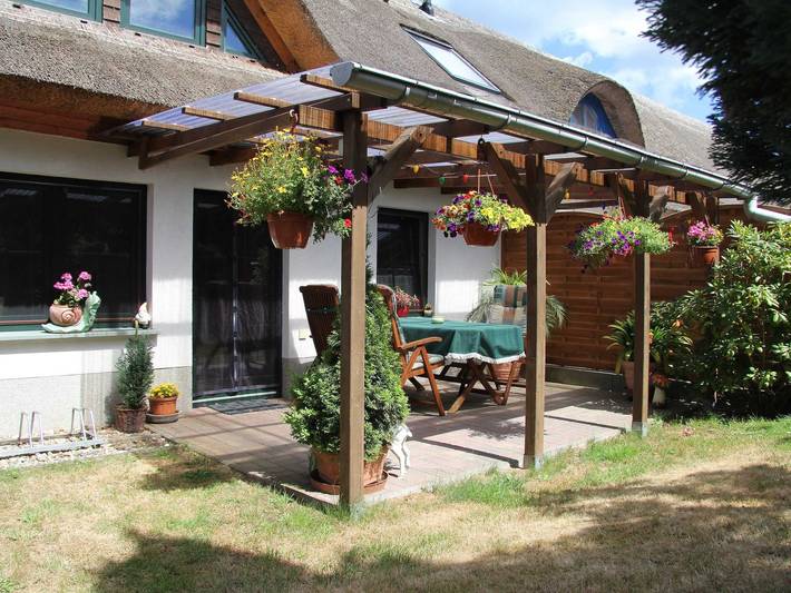 Ferienwohnung für 2 Personen, mit Terrasse und Garten in Zempin