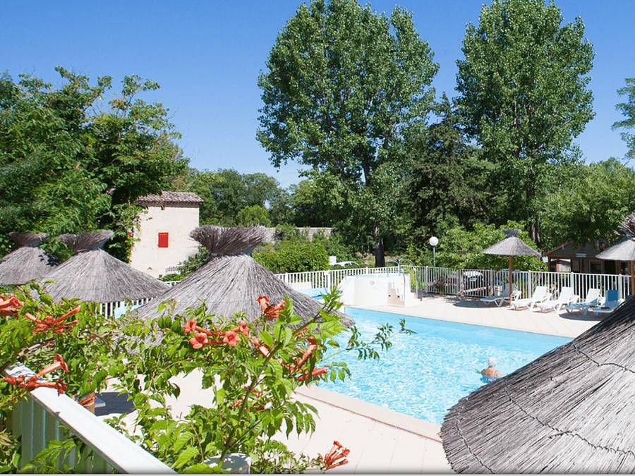 Camping Le Mas de Reilhe - Bungalow toilé 2 personnes - Coco Sweet (sans sanitaires) in Crespian, Région de Nîmes