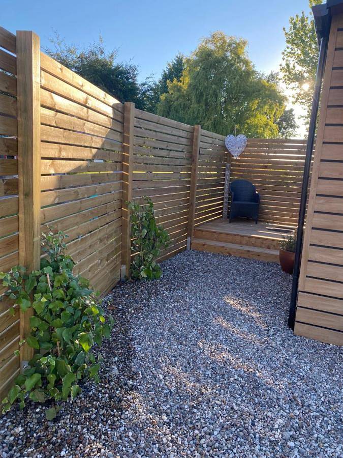 Ferienwohnung für 4 Personen, mit Ausblick und Garten in Vadersdorf - 3