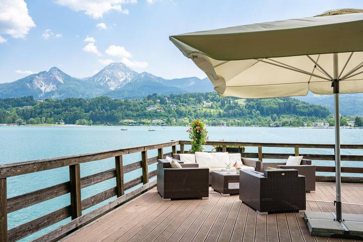 Hotel für 2 Personen, mit Seeblick und Garten sowie Sauna, mit Haustier in Finkenstein am Faaker See - 3