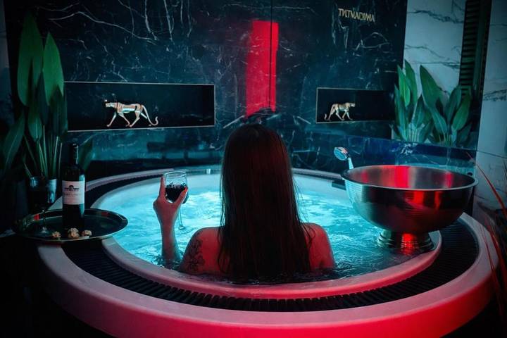 Ferienwohnung für 2 Personen, mit Whirlpool