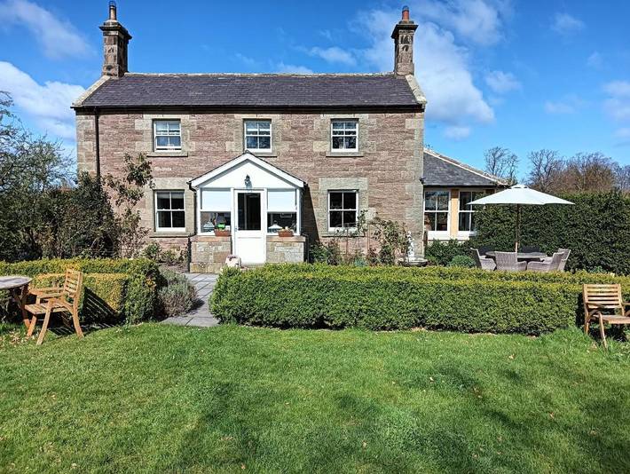 B&b for 2 people, with garden and view in Northumberland