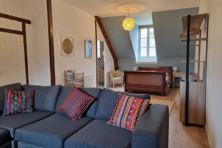 Chambre d’hôte pour 2 personnes, avec jardin à Moncontour