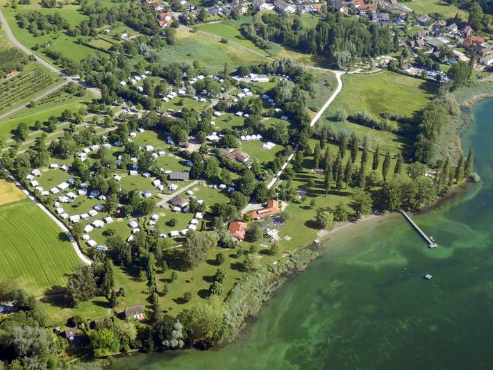Campingplatz Horn - Standplatz für Wohnwagen in Gaienhofen, Untersee