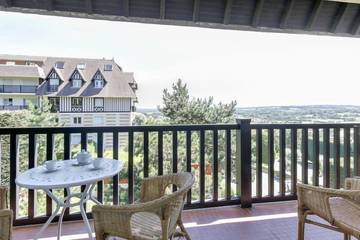 Gîte pour 2 personnes, avec balcon à Blonville-sur-Mer