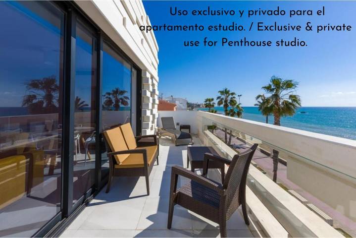 Apartamento para 5 personas, con vistas en Playa de la Cala del Moral