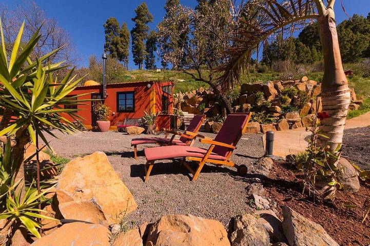 Finca mit Whirlpool für 2 Personen, mit Pool und Whirlpool sowie Garten auf La Palma