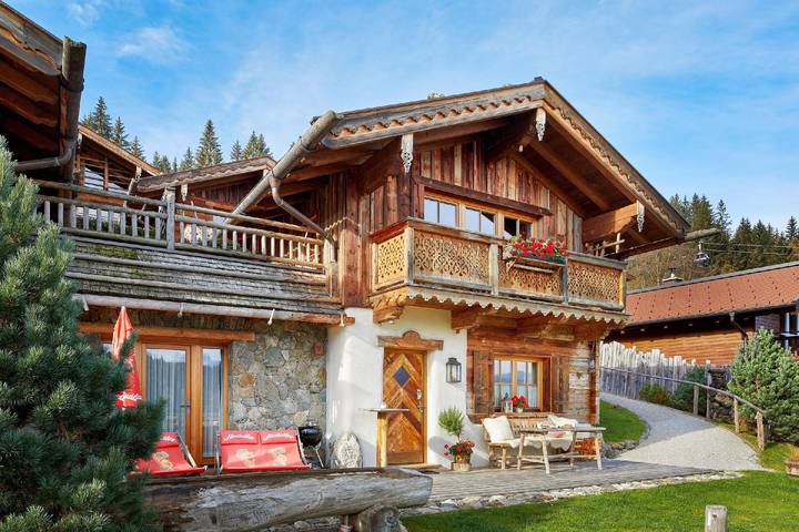 Chalet für 8 Personen, mit Terrasse und Garten, mit Haustier in Flachau