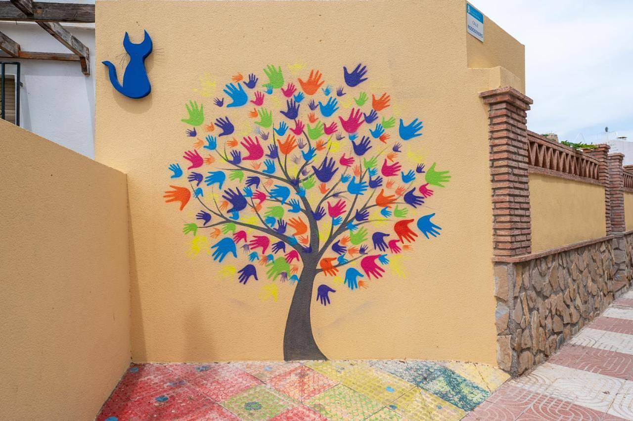Casa "La Gata Azul" con jardín privado in Roquetas de Mar, Costa de Almería