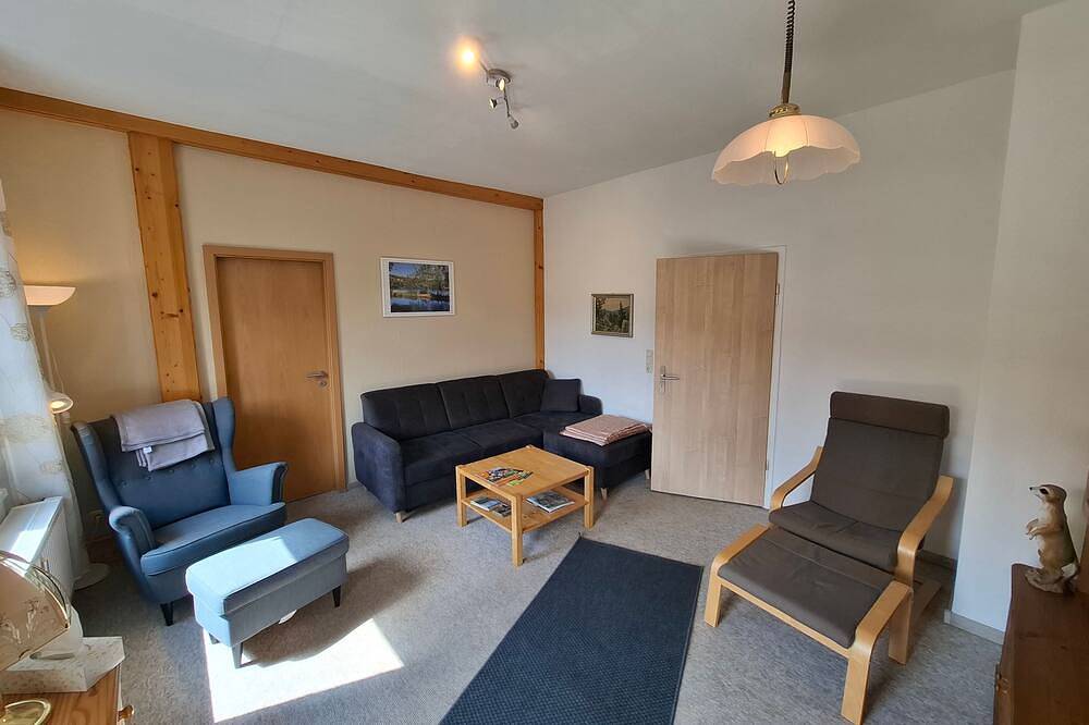 Ganze Wohnung, Ferienwohnung 2 (Eg) - FeWo am Oberteich in Oberharz am Brocken, Harzvorland