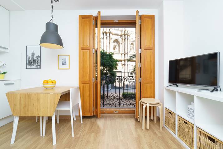 Estudio entero, Estudio para 4 personas con balcón in Valencia City Centre, Valencia