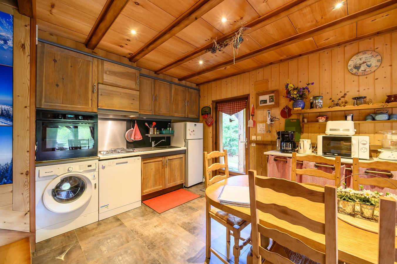Chalet "Myrtilles" avec vue sur les montagnes, terrasse privée et Wi-Fi in Saint-Maurice-sur-Moselle, Région d'Épinal