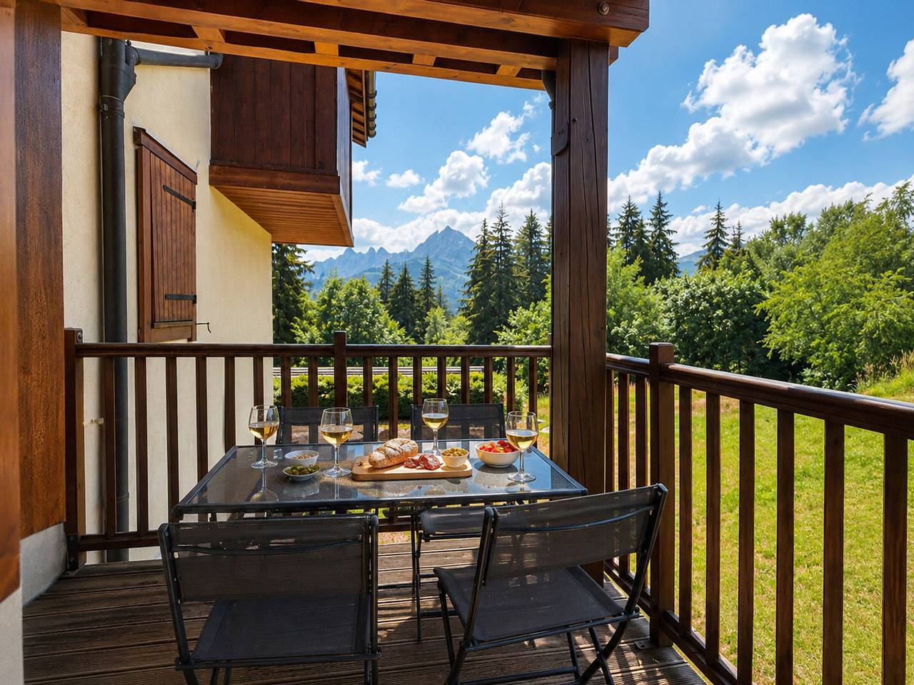 Appartement entier, Appartement cosy avec balcon en montagne pour 6/7 personnes in Cohennoz, Région d'Albertville