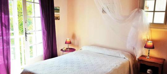 Gîte pour 4 personnes, avec vue et jardin, animaux acceptés à Digne-les-Bains