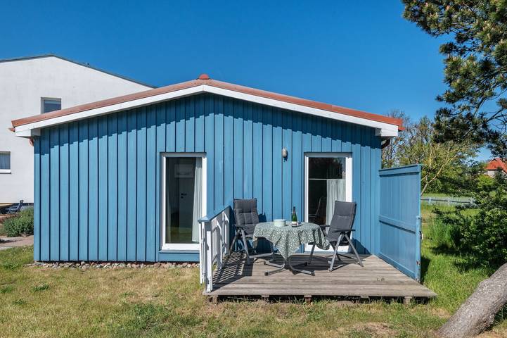 Bungalow für 2 Personen, mit Garten