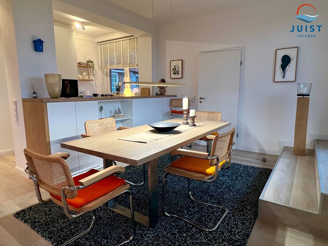 Ganze Wohnung, Stilvoll, modern und großzügig – Ihre Ferienwohnung mit Strandkorb in Juist