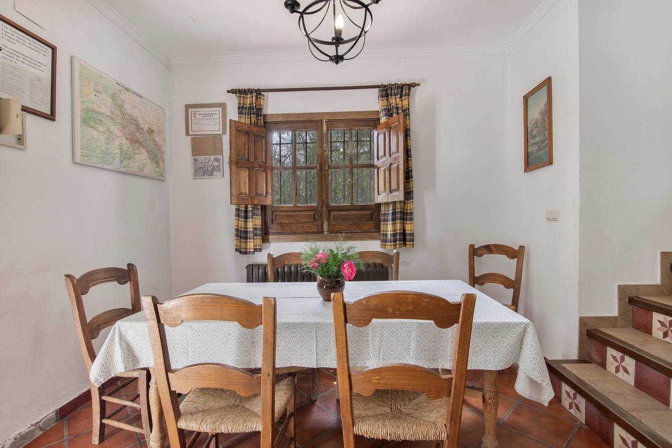 Finca Ecológica Morera con vistas a la montaña, piscina privada y terraza privada in Aroche, Sierra de Aracena