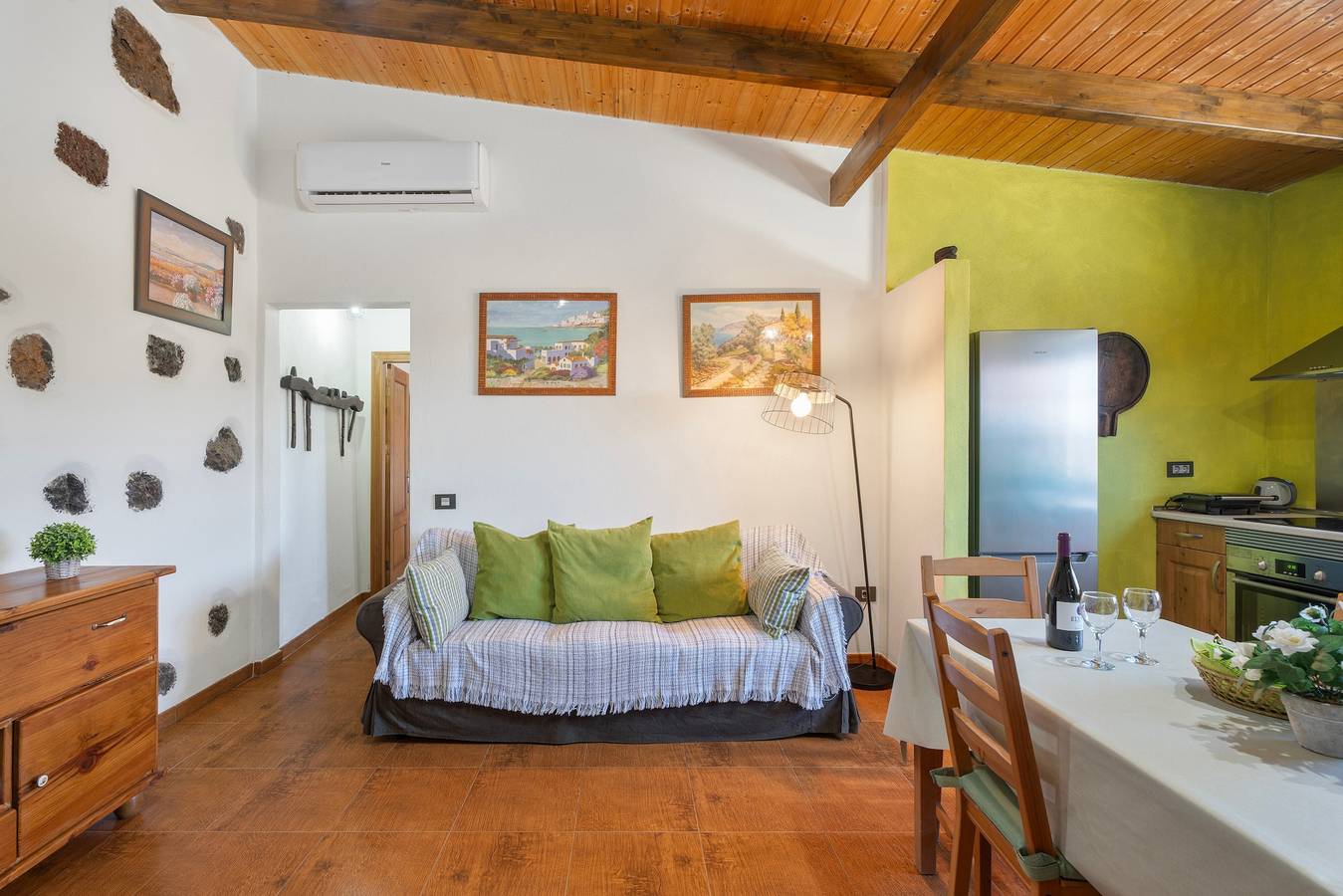 Ferienwohnung 'La Casa Verde' mit Meerblick, Wi-Fi und Klimaanlage in Las Casas (EL Hierro), El Pinar de El Hierro