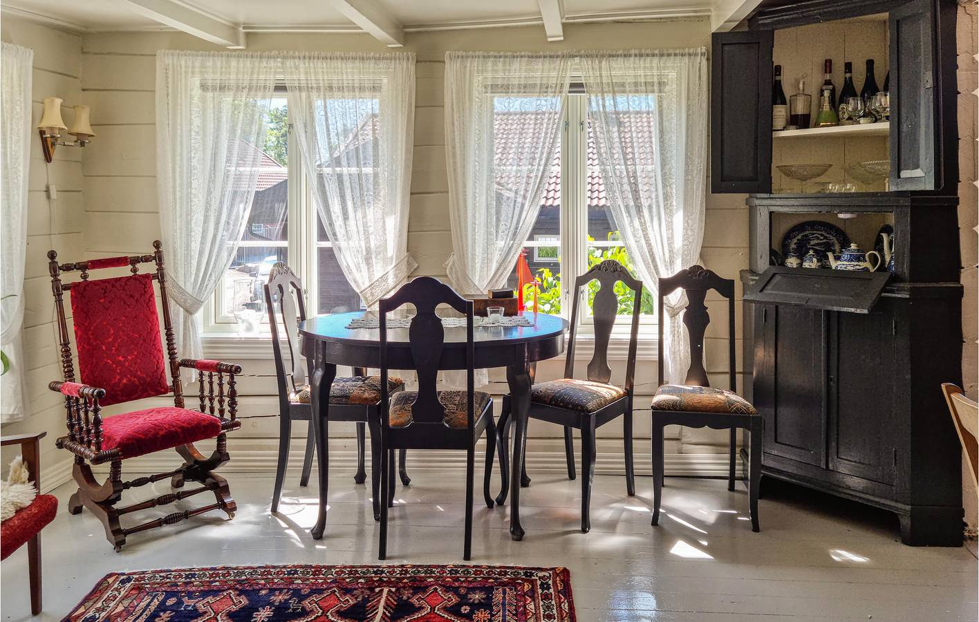 Ferienhaus für 5 Personen mit Ausblick in Marnardal
