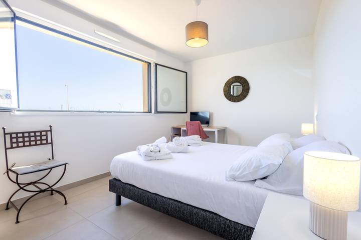 Gîte pour 4 personnes, avec jacuzzi et balcon/terrasse, adapté aux familles dans Casino de Valras Plage - 3