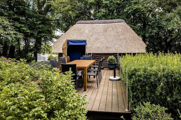 Ferienwohnung für 6 Personen, mit Terrasse und Garten sowie Sauna und Ausblick in Emmelsbüll-Horsbüll - 4