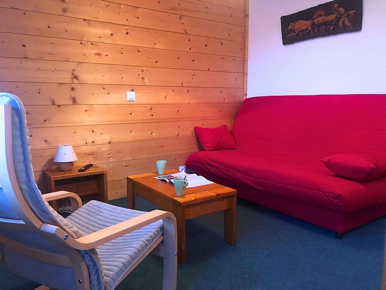 Ganze Wohnung, 2-Zimmer-Apartment mit Terrasse, an der Piste, Valmorel in Valmorel, Les Avanchers-Valmorel