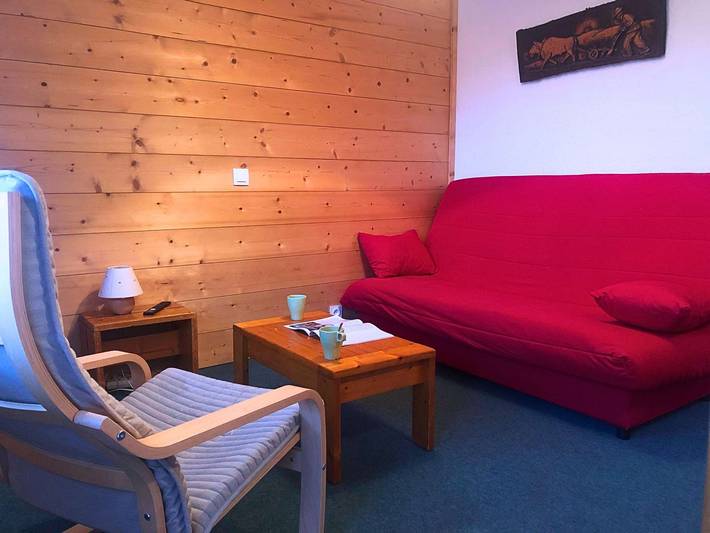 Ganze Wohnung, 2-Zimmer-Apartment mit Terrasse, an der Piste, Valmorel in Valmorel, Les Avanchers-Valmorel