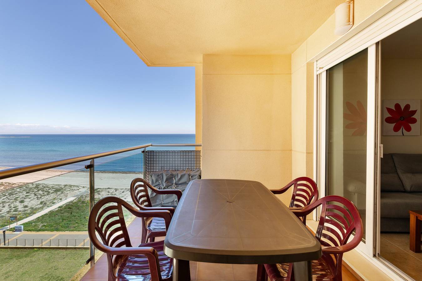 Apartamento entero, Apartamento 'Dos Mares - 106' con vistas al mar, Wi-Fi y aire acondicionado in Tomas Maestre Marina (La Manga), San Javier