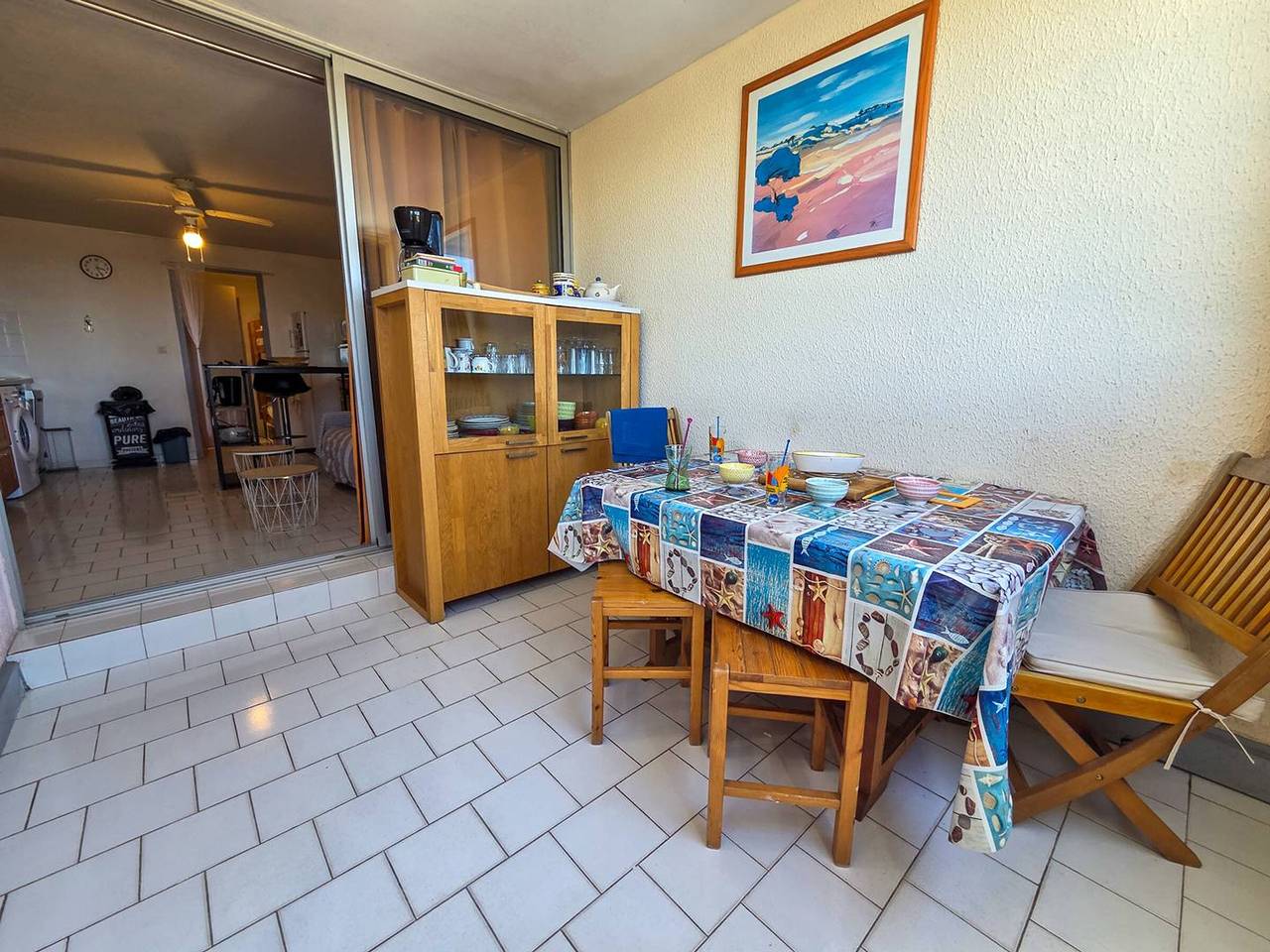 Ganze Wohnung, Klimatisiertes Apartment in Strandnähe - 4 Pers. in Cap d'Agde, Agde