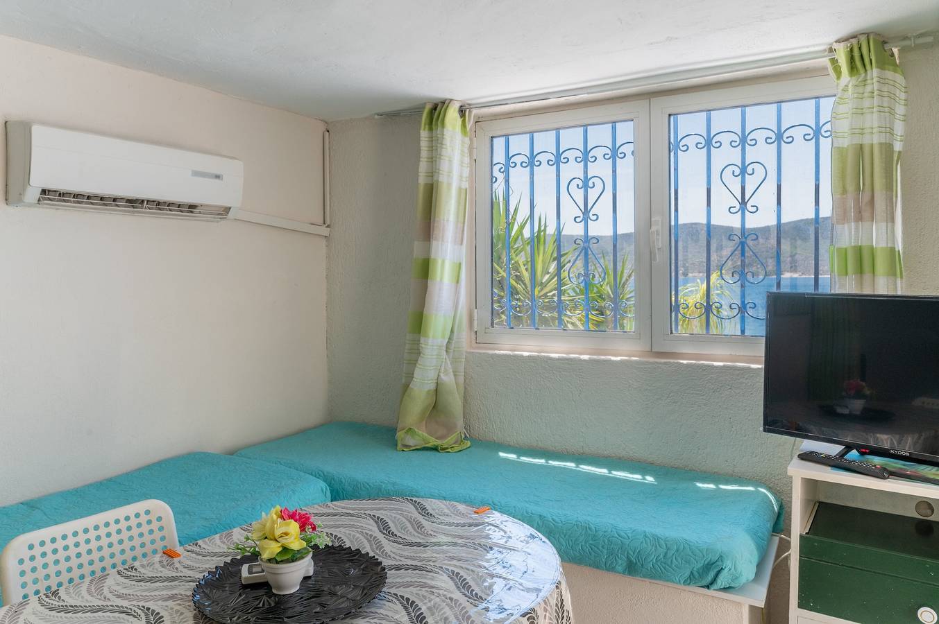 Appartement entier, Appartement "Dionysos" avec vue sur la mer, Wi-Fi et climatisation in Îles de l'Attique