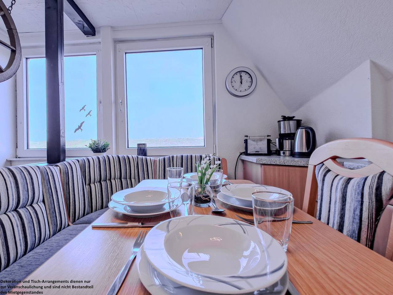 Geheel appartement, Ferienwohnung Deichschaf – 42 m² pure Entspannung für 4 mit Blick auf den Deich in Carolinensiel-Harlesiel, Wittmund
