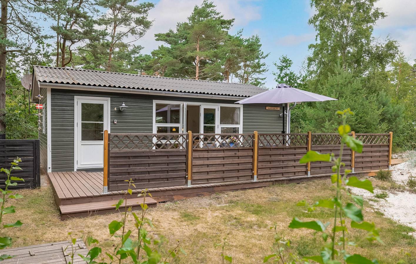 Ferienhaus für 4 Personen mit Terrasse in Snogebæk, Bornholm