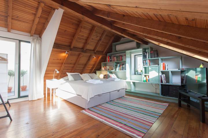 Apartamento de férias para 4 pessoas, com Terraço em Lisboa