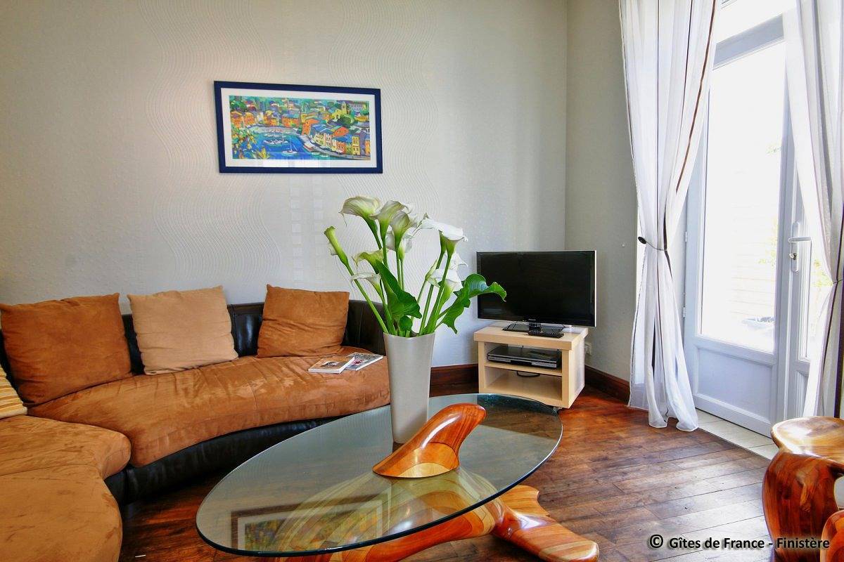 Gîte für 6 Personen mit Garten in Treffiagat, Côte de Cornouaille