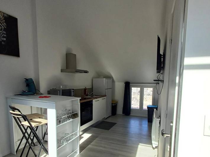 Cottage pour 2 personnes, avec terrasse à Brouckerque