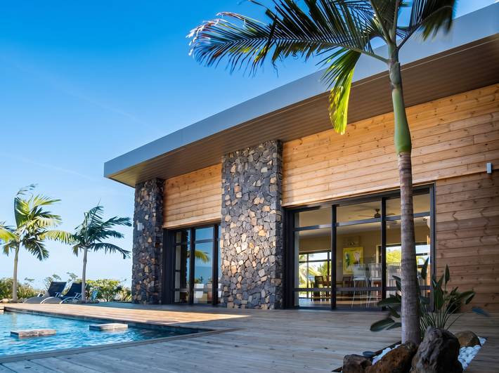 Villa paradisiaque avec vue sur la mer à Saint-Leu + Jacuzzi in Saint-Leu, Île de la Réunion