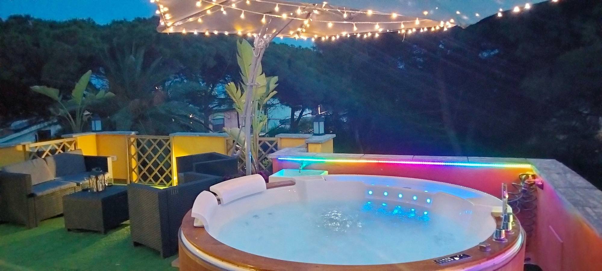 Casa Vacanze 'Apt in Serra' avec Piscine Privée, Wi-Fi et Climatisation in Foxi, Campidano