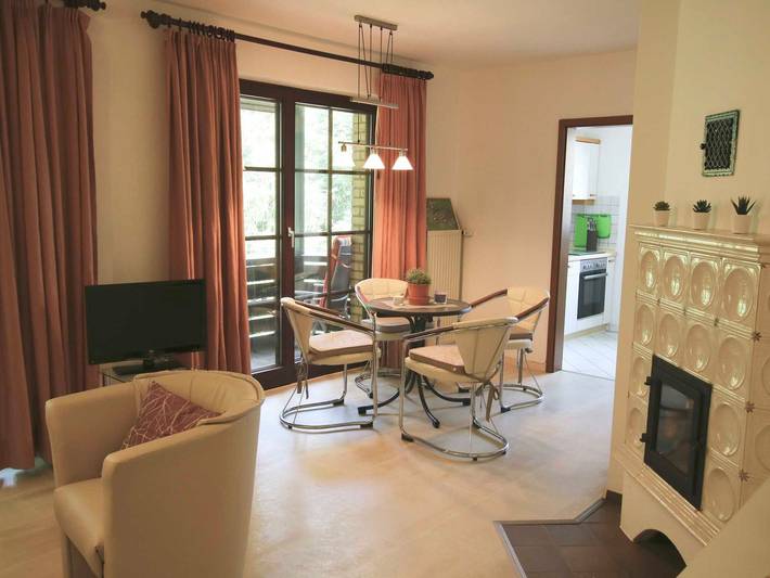 Ferienwohnung für 2 Personen, mit Balkon in der Lüneburger Heide