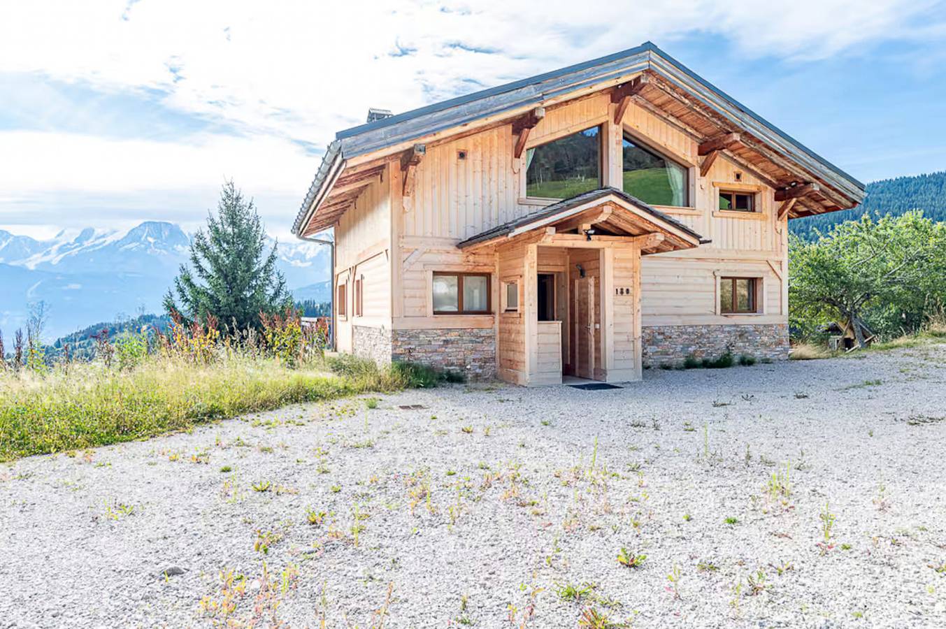 Chalet Mont Blanc - Départ ski -Vue exceptionnelle in Cordon, Pays du Mont-Blanc