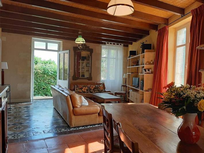 Location de vacances pour 4 personnes, avec jardin, animaux acceptés à Berson