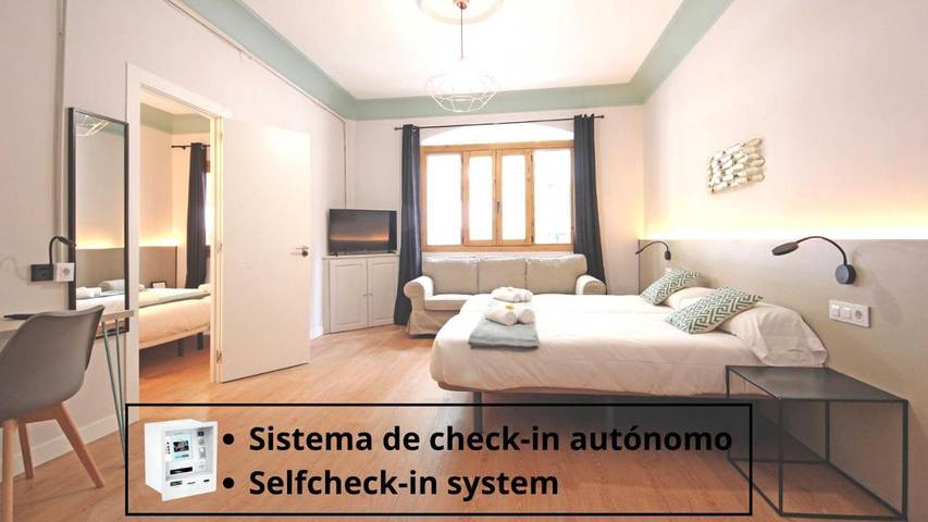 BnB für 3 Personen, mit Ausblick in Palma