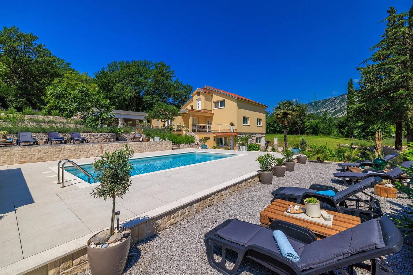 Geheel vakantieappartement, Apartment for 6 persons approx. 95 qm in Tribalj, Kvarner Bay (Crikvenica and the surrounding area) in Tribalj, Primorje-Gorski Kotar