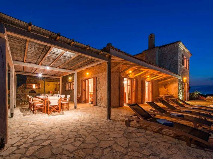 Ferienhaus für 14 Personen, mit Meerblick und Pool sowie Garten in Griechenland - 4