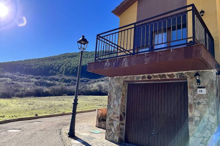 Cabaña para 5 personas, con jardín en Castilla-La Mancha