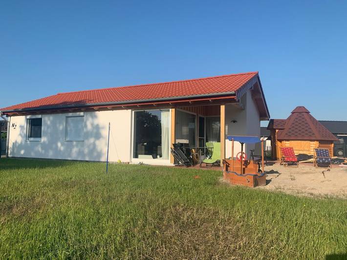 Ferienhaus für 6 Personen, mit Garten und Sauna